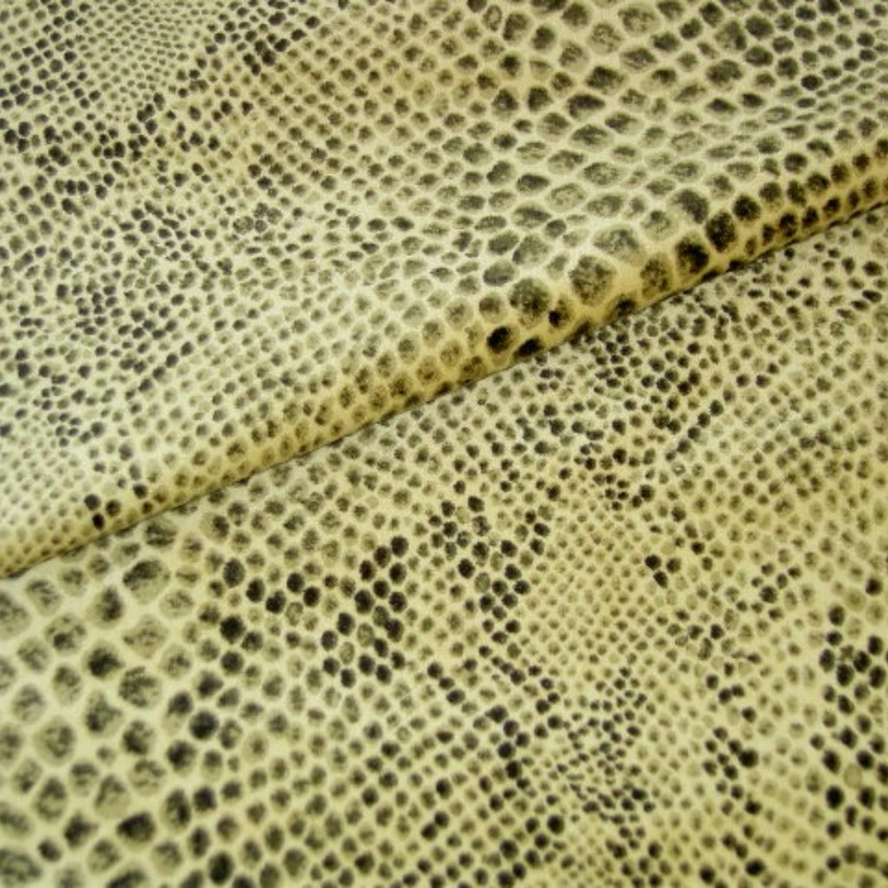 Python Cotton Velvet color Amber